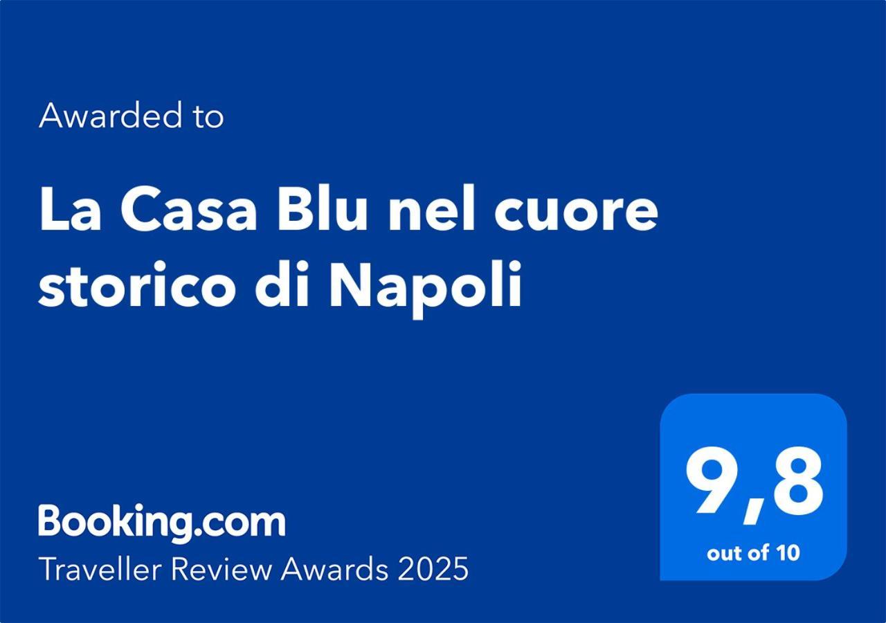 La Casa Blu Nel Cuore Storico Di Napoli 외부 사진